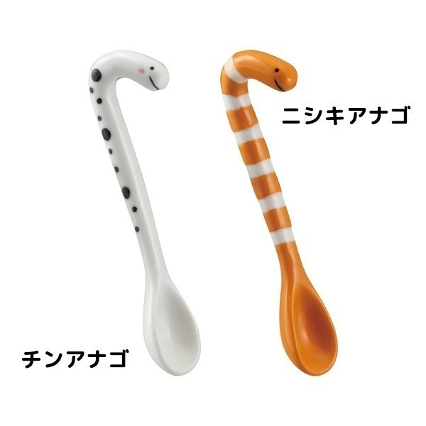 【現貨+預購】DECOLE 沖繩美麗海水族館 萌萌花園鰻馬克杯 攪拌匙♡萌獸動物園♡-細節圖3