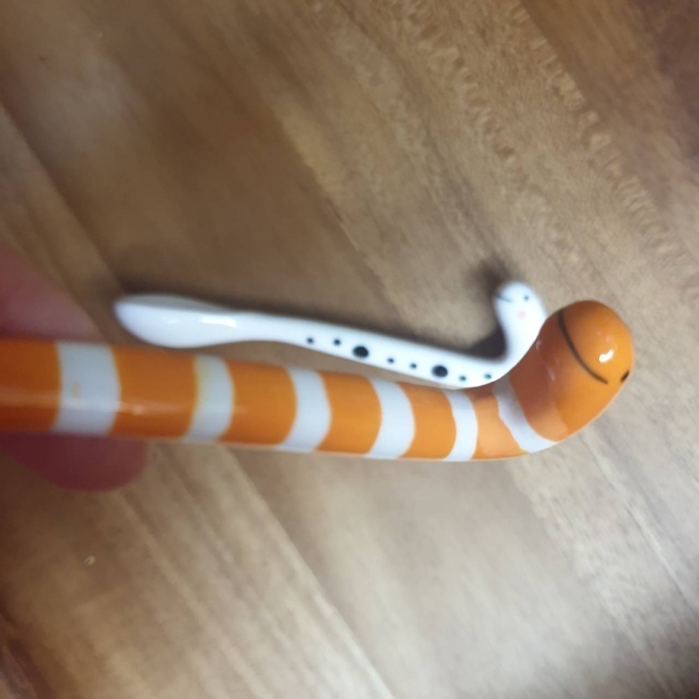 【現貨+預購】DECOLE 沖繩美麗海水族館 萌萌花園鰻馬克杯 攪拌匙♡萌獸動物園♡-細節圖4