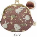 【現貨】Ayanokoji 京都綾小路月兔3.3寸刺繡提花口金包 零錢包 小物收納包 垂耳兔 白兔♡萌獸動物園♡-規格圖7