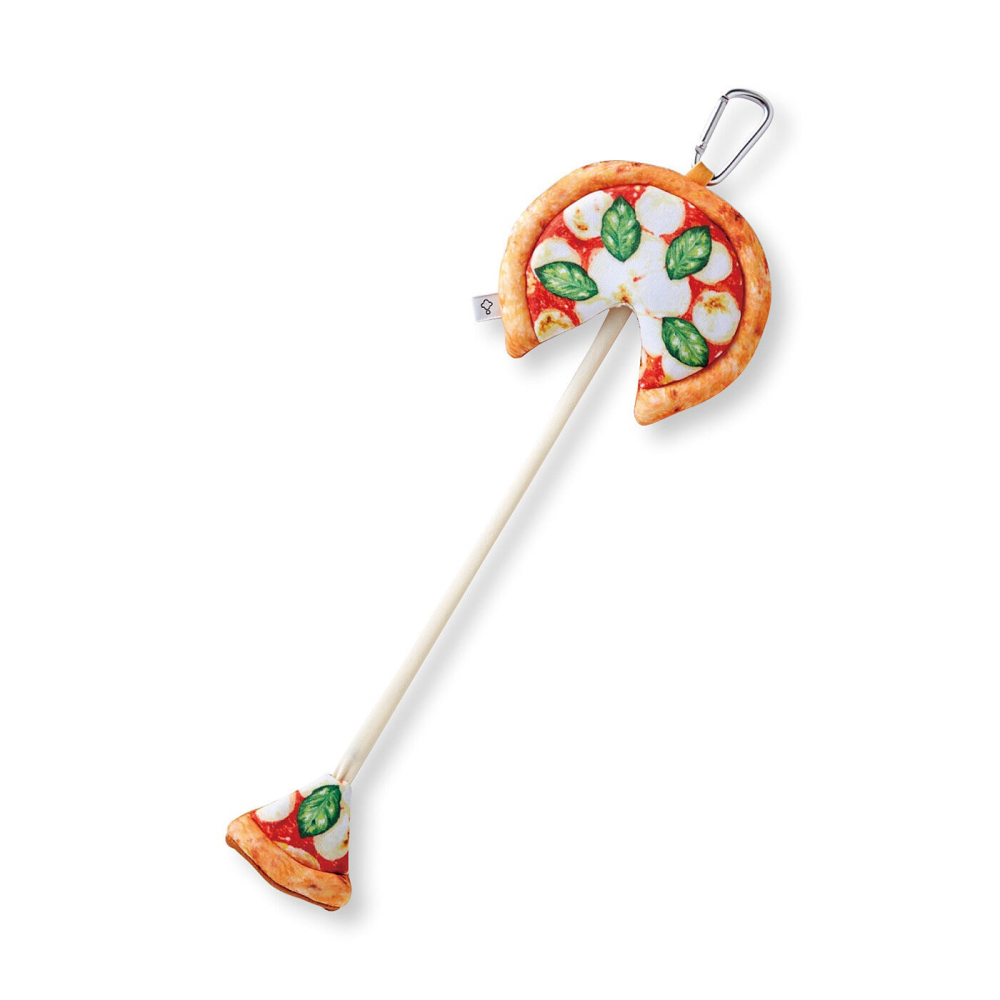 【現貨+預購】FELISSIMO×YOU+MORE 拉～長起司披薩伸縮鑰匙包 鑰匙套♡萌獸動物園♡-細節圖3