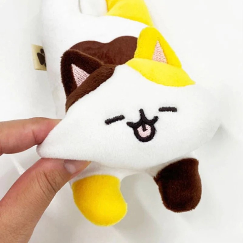 【現貨】FELISSIMO×貓部×插畫家995 飛撲小貓伸縮卡套 票卡夾 證件套 票卡收納夾 悠遊卡 一卡通 包包吊飾-細節圖4