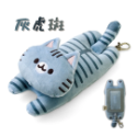 【現貨】FELISSIMO×貓部×插畫家995 飛撲小貓伸縮卡套 票卡夾 證件套 票卡收納夾 悠遊卡 一卡通 包包吊飾-規格圖8