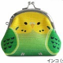 【現貨】Ayanokoji 京都綾小路小鳥口金包 化妝包 零錢包 小物收納包 虎皮鸚鵡 文鳥 玄鳳鸚鵡♡萌獸動物園♡-規格圖9