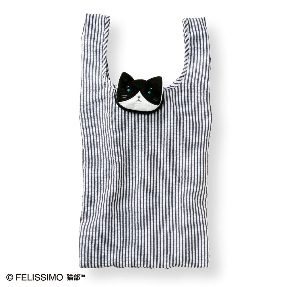 【現貨】FELISSIMO×貓部 貓咪可收納環保袋 購物袋 買菜袋 三花 賓士 虎斑♡萌獸動物園♡-細節圖6