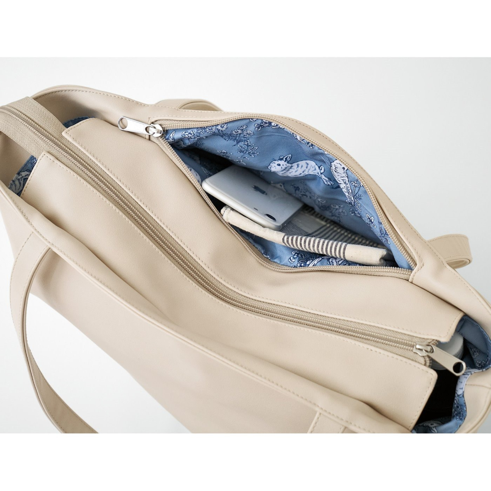 【現貨】FELISSIMO×YOU+MORE 手繪小兔托特包 肩背包 側背包♡萌獸動物園♡-細節圖6