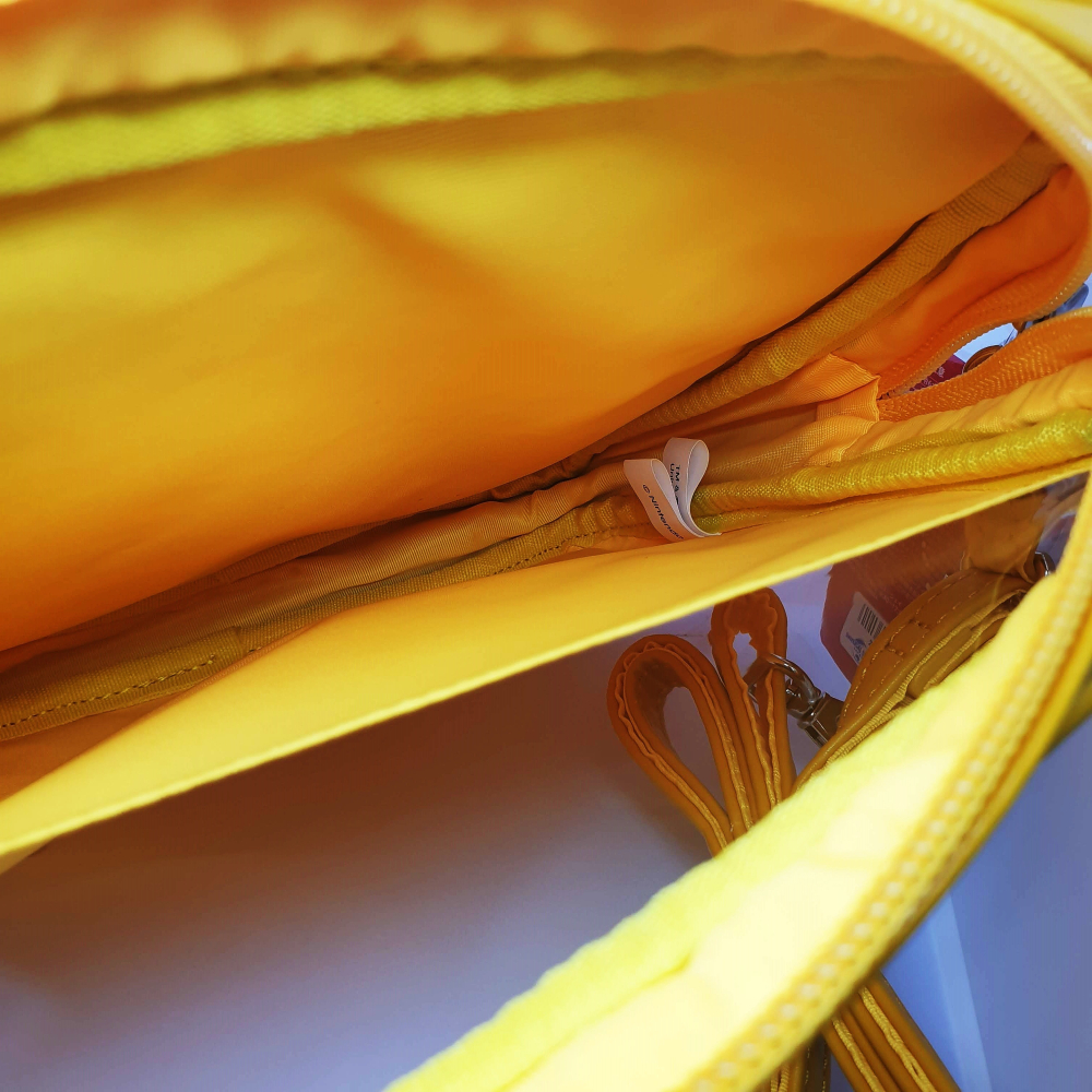 【正版現貨】大阪環球影城 瑪利歐園區 問號箱拉鍊斜揹包 單肩包 痛包 娃包 USJ Mario♡萌獸動物園♡-細節圖3