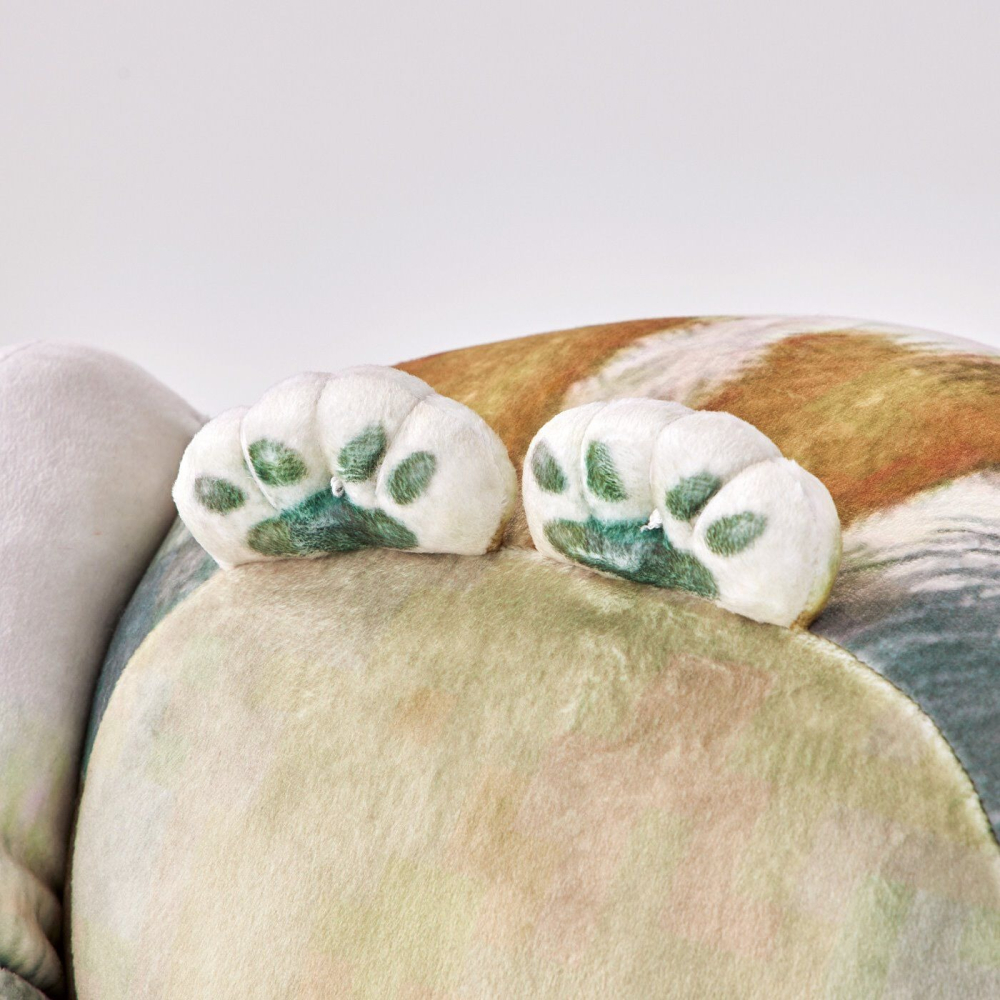 【預購】FELISSIMO×YOU+MORE! 厭世藏狐Q彈抱枕 狐狸 動物造型♡萌獸動物園♡-細節圖4