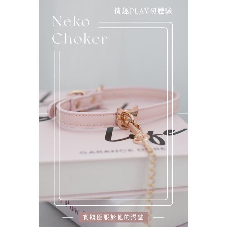 WINYI 喵喵造型情趣牽引項圈 櫻花粉 曜石黑 犬奴 主奴調教 調教專用 情趣用品 成人玩具 Tidal.潮汐情趣-細節圖2