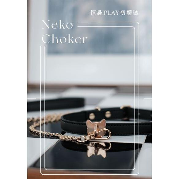 WINYI 喵喵造型情趣牽引項圈 櫻花粉 曜石黑 犬奴 主奴調教 調教專用 情趣用品 成人玩具 Tidal.潮汐情趣-細節圖3
