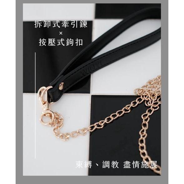 WINYI 喵喵造型情趣牽引項圈 櫻花粉 曜石黑 犬奴 主奴調教 調教專用 情趣用品 成人玩具 Tidal.潮汐情趣-細節圖6