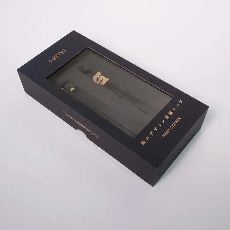 WINYI 喵喵造型情趣牽引項圈 櫻花粉 曜石黑 犬奴 主奴調教 調教專用 情趣用品 成人玩具 Tidal.潮汐情趣-細節圖8