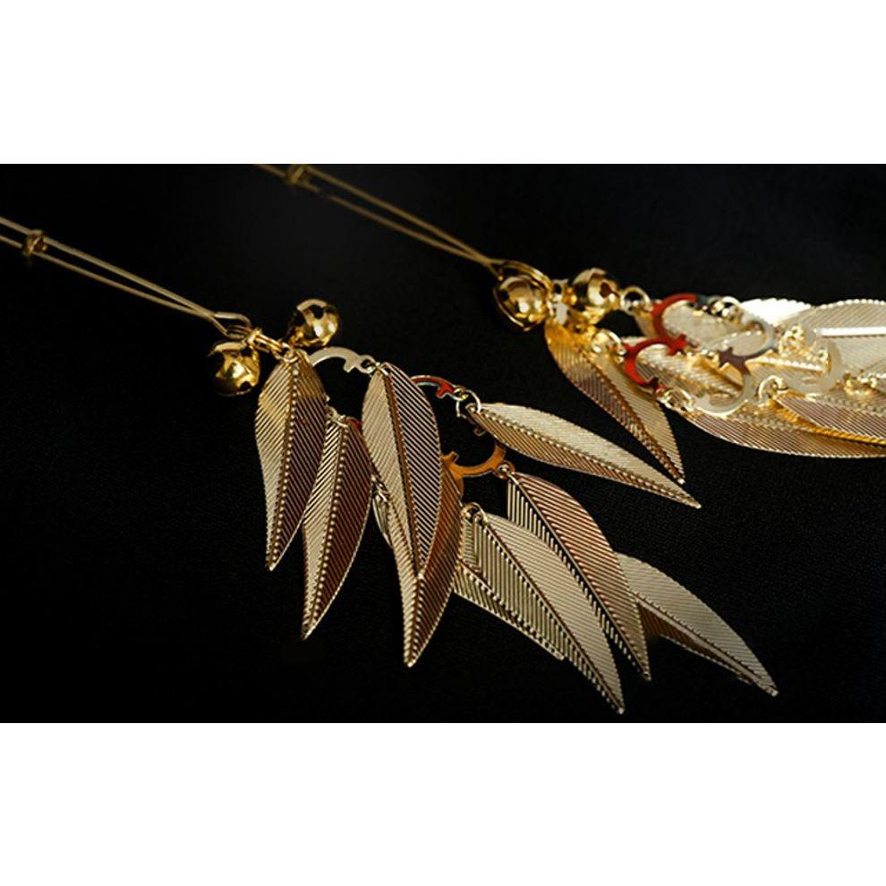 SM調教 乳頭刺激調情乳夾 巴洛克柳葉 乳頭刺激  乳房按摩 束縛玩具 乳飾 情趣配件 BDSM Tidal.潮汐情趣-細節圖7