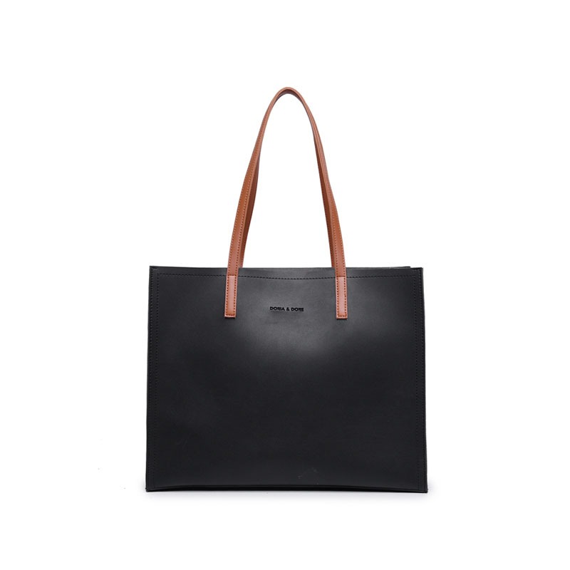 【TIDE.EF】 包包 單肩包 側背包外貿托特包大包新款單肩包女士包包秋冬簡約通勤軟皮大容量子母包-細節圖6