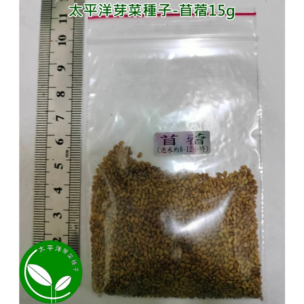 苜蓿芽種子(苜蓿草種子)-澳洲-紫花-可水耕/土耕/煮食-85%以上高發芽率-芽菜種子/生菜種子-規格圖6
