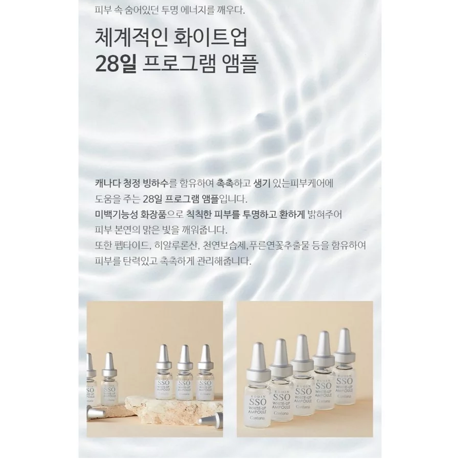 ✈韓國代購 高麗雅娜 SSO 28天美白斑點安瓶精華-細節圖4