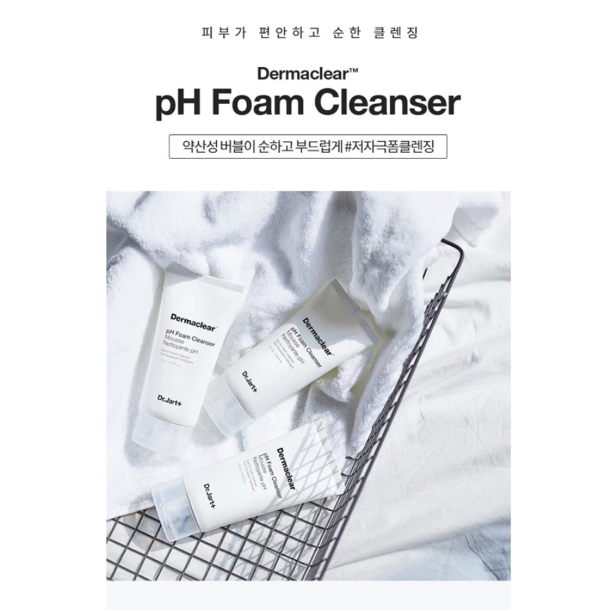 ✈韓國代購 Dr.Jart+ DERMACLEAR™ 微泡沫洗面乳 120ml-細節圖3
