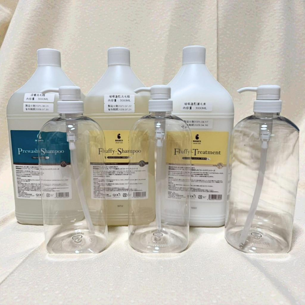 【🔥現貨🔥日本SPA級】分裝瓶 Afloat Dog 洗毛精 護毛素｜璀璨蓬鬆 保濕鎖水 500ml / 1000ml-細節圖2