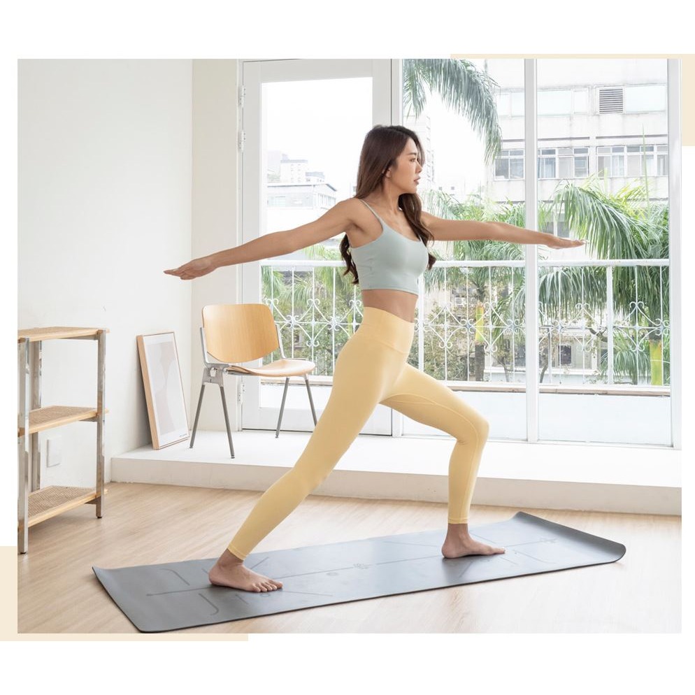 【桃尻MOMOSIRI】 萊卡高彈瑜珈褲 九分褲 無尷尬線 瑜珈褲 運動緊身褲 彈力褲 健身褲 跑步 健身 重訓-細節圖4