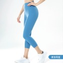 【桃尻MOMOSIRI】七分褲 高腰瑜珈褲 無尷尬線 運動緊身褲 休閒內搭褲 健身褲 緊身褲 運動褲 跑步健身 重訓褲-規格圖4