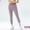 【桃尻MOMOSIRI】七分褲 高腰瑜珈褲 無尷尬線 運動緊身褲 休閒內搭褲 健身褲 緊身褲 運動褲 跑步健身 重訓褲-規格圖4