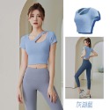 【桃尻MOMOSIRI】BRATOP 帶胸墊運動上衣 運動內衣 瑜珈上衣 健身 運動 普拉提斯 瑜珈 休閒上衣-規格圖5
