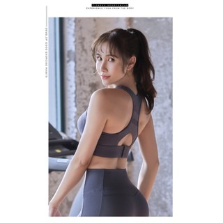 【桃尻MOMOSIRI】微心機挖背跑步運動內衣 一體式罩杯 固定式罩杯 健身 瑜伽 跑步 美背 運動內衣 運動健身背心-細節圖4