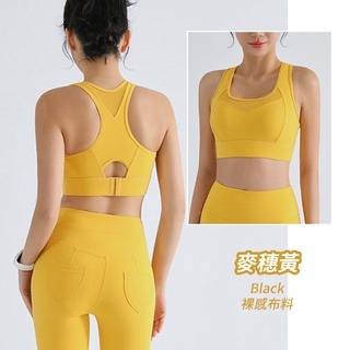 【桃尻MOMOSIRI】高強度透氣運動內衣 一體式罩杯 固定式罩杯 健身 瑜伽 跑步 美背 運動內衣 運動健身背心-細節圖9