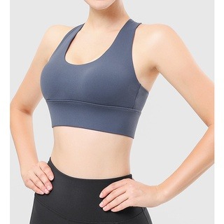 【桃尻MOMOSIRI】交叉美背運動內衣 可調節 時尚運動 內搭背心 健身背心 運動內衣 胸墊 無鋼圈 後交叉-細節圖6