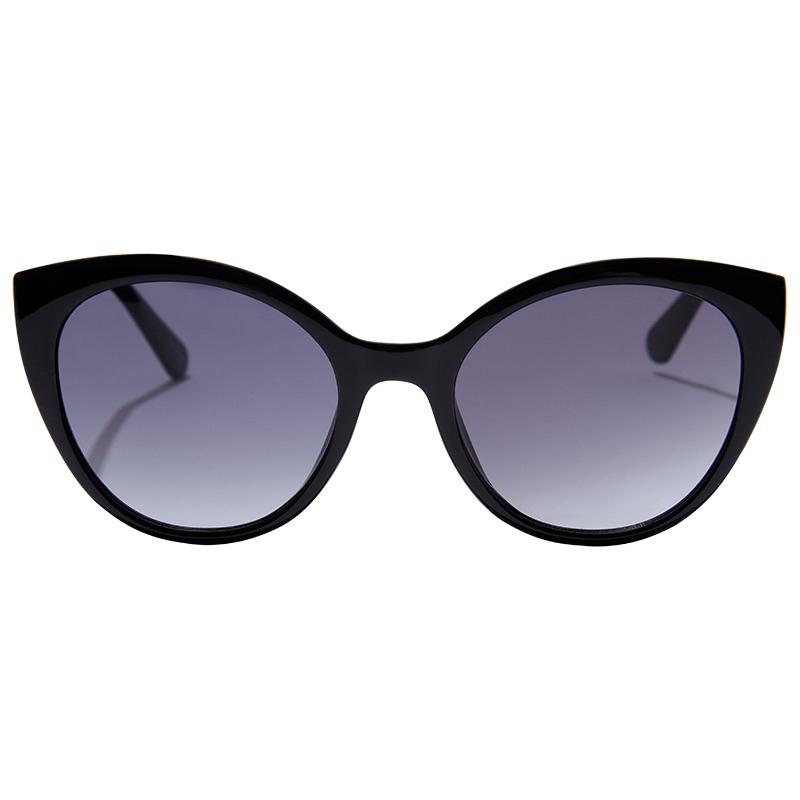 現貨Kate Spade New York Samantha 復古太陽眼鏡墨鏡貓眼黑色logo-細節圖2