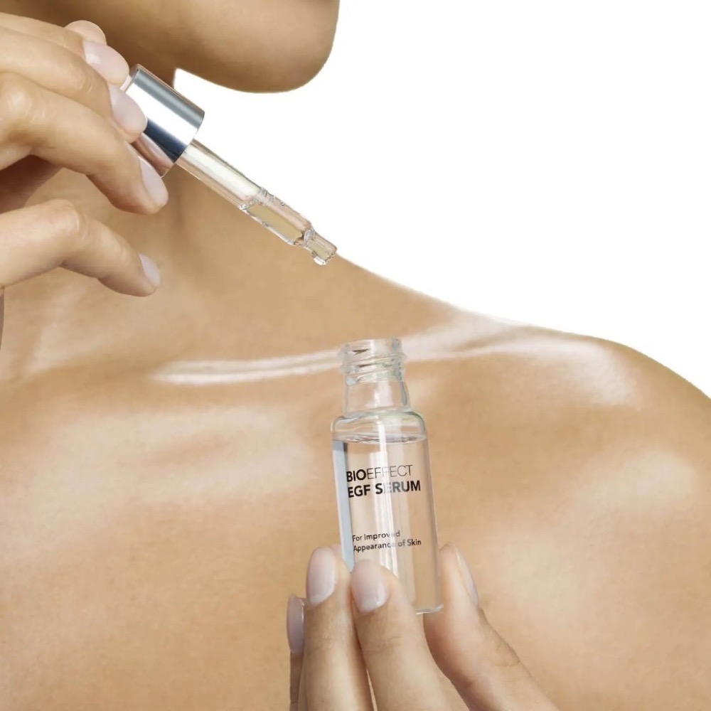 現貨BioEffect蓓歐菲 EGF SERUM 益肌煥顏修護精華露 冰島小魔瓶 15ml 2.5ml-細節圖5