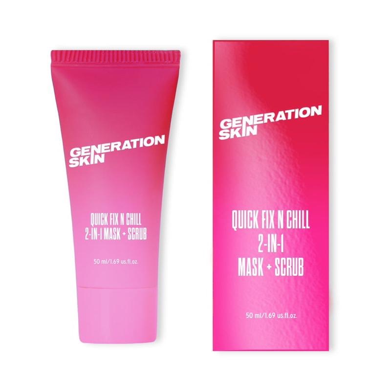 現貨generation skin高嶺土臉部去角質去死皮磨砂膏Quick Fix N Chill Mask Scrub-細節圖2