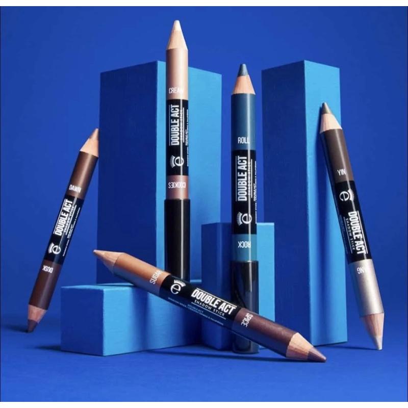 現貨Eyeko London Double Act 陰影棒雙頭打亮眼影棒筆dawn dusk 彩妝筆立體眼線筆陰影-細節圖2