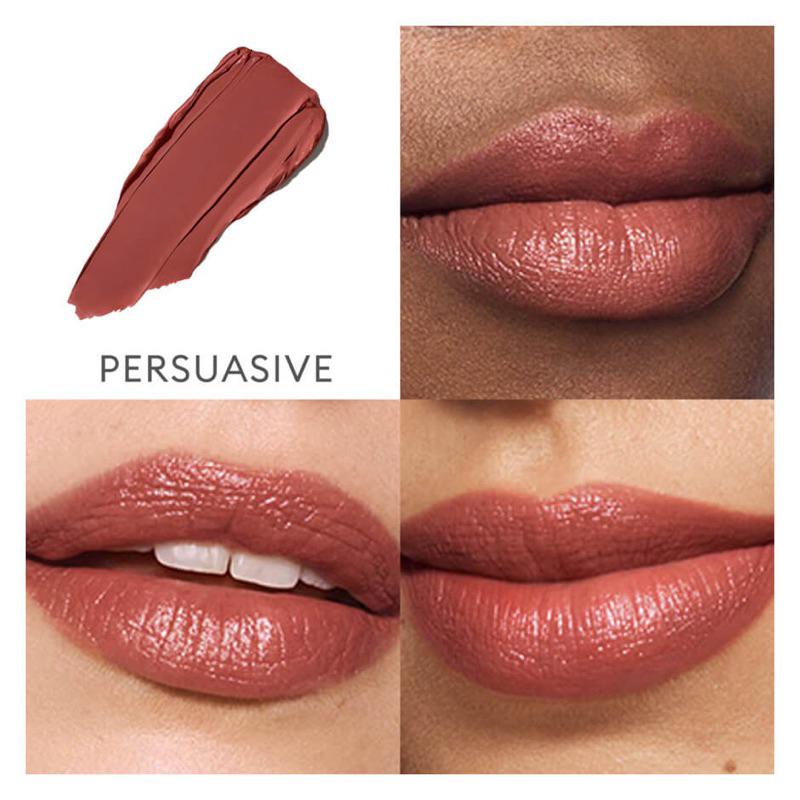 現貨ROSE INC絲滑啞光唇膏口紅SATIN LIP COLOR Persuasive旅行裝體驗裝-細節圖3