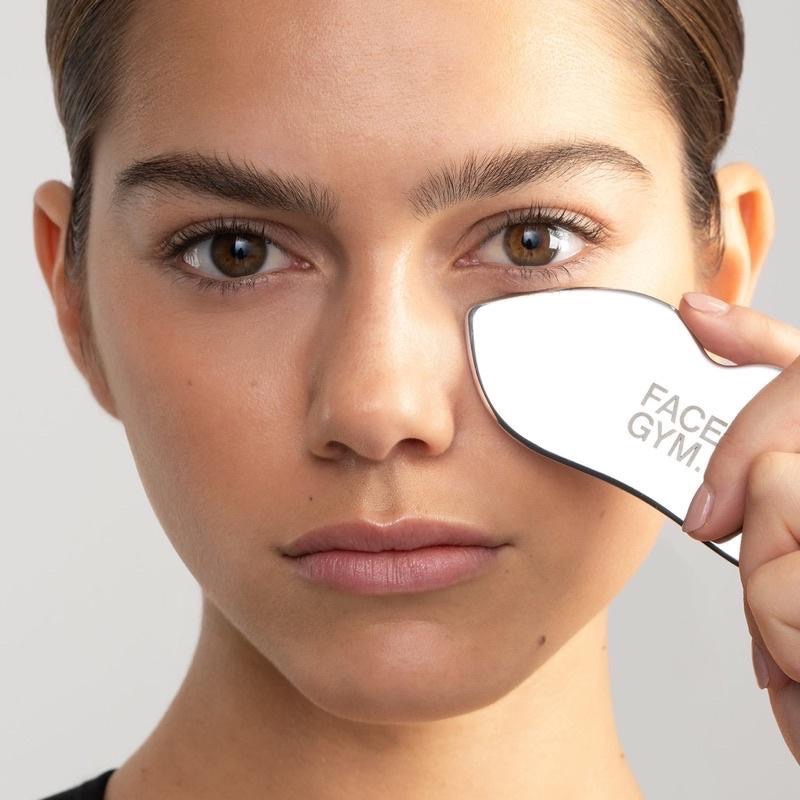 現貨 英國🇬🇧Facegym榮獲多項大獎推薦多功能眼部面部臉部頸部脖子按摩鋸齒狀刮痧板Sephora在售Bella推薦-細節圖6