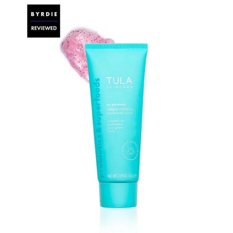 美國Tula 深層清潔去角質去黑頭面部臉部磨砂膏so polished so poreless scrub-細節圖5