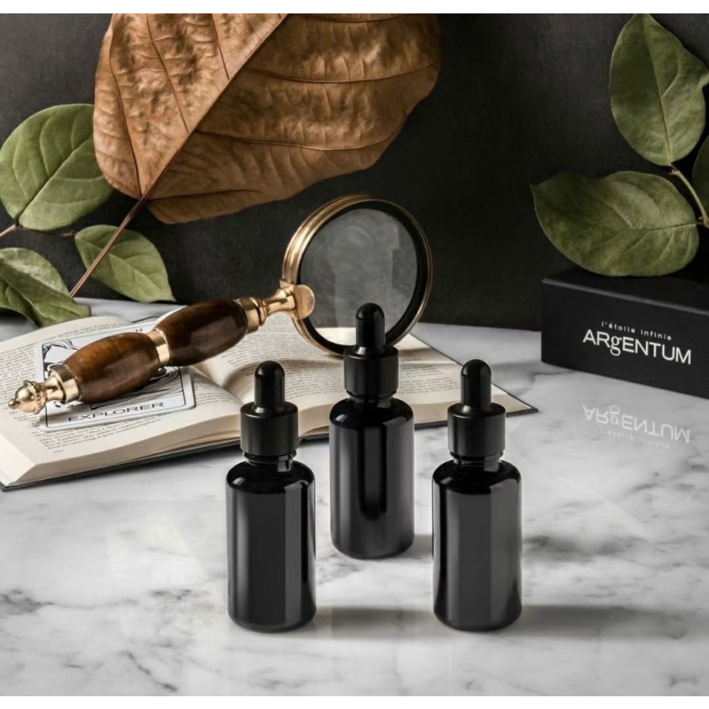 英國代購現貨ARgENTUM 歐臻廷活膚凍顏雙重修護銀油 臉部精華油 強效潤肌賦活修護油 30ml-細節圖3