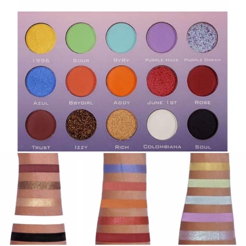 現貨illuminati cosmetics illuminati x isa眼影盤聯名合作款Isabel Bedoya-細節圖3