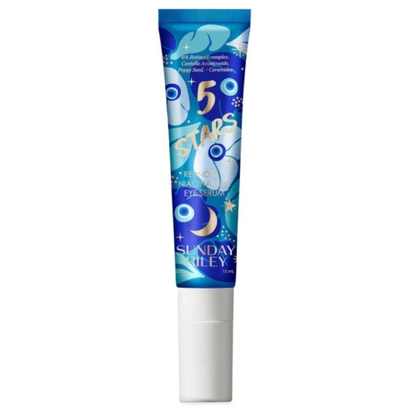 現貨+預購美國🇺🇸SUNDAY RILEY新品五星眼霜眼部精華菸鹼醯胺5 Stars Retinoid a醇視黃醇-細節圖2