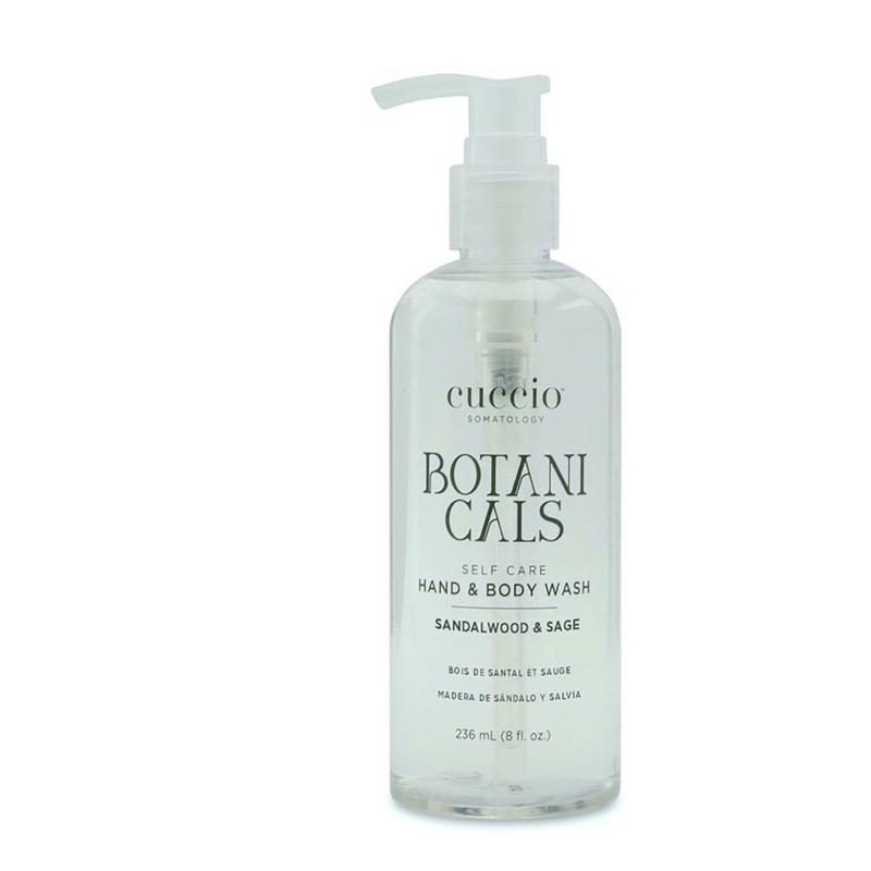 美國代購現貨Cuccio somatology香檀木鼠尾草植物手部及身體沐浴露236ml 洗手乳香氛沐浴乳spa-細節圖3
