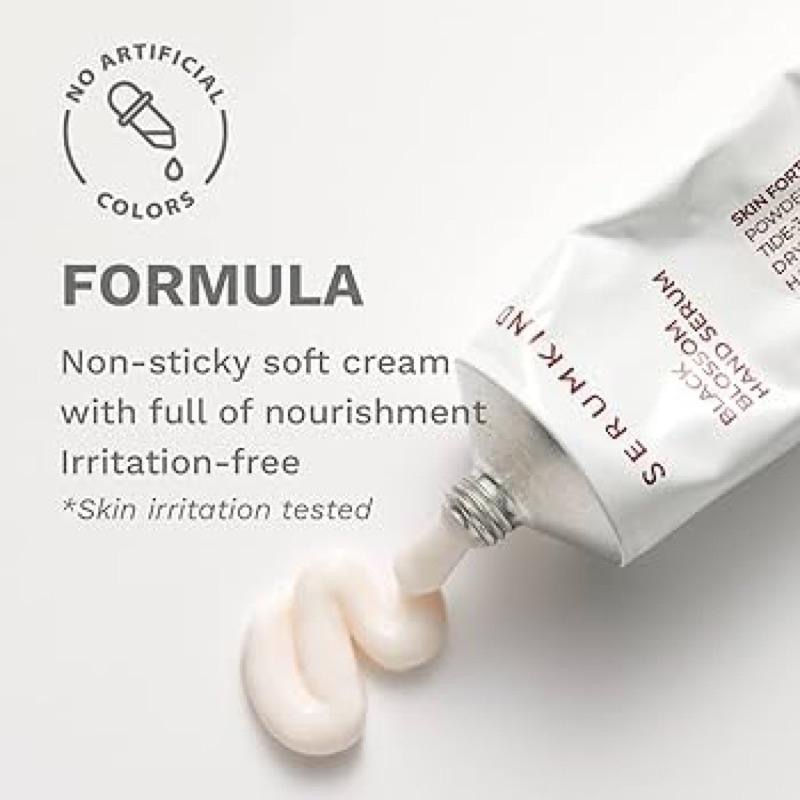 美國代購現貨柔軟滋潤保濕手部精華SERUMKIND Black Blossom 鬱金香護手霜手部龜裂-細節圖3