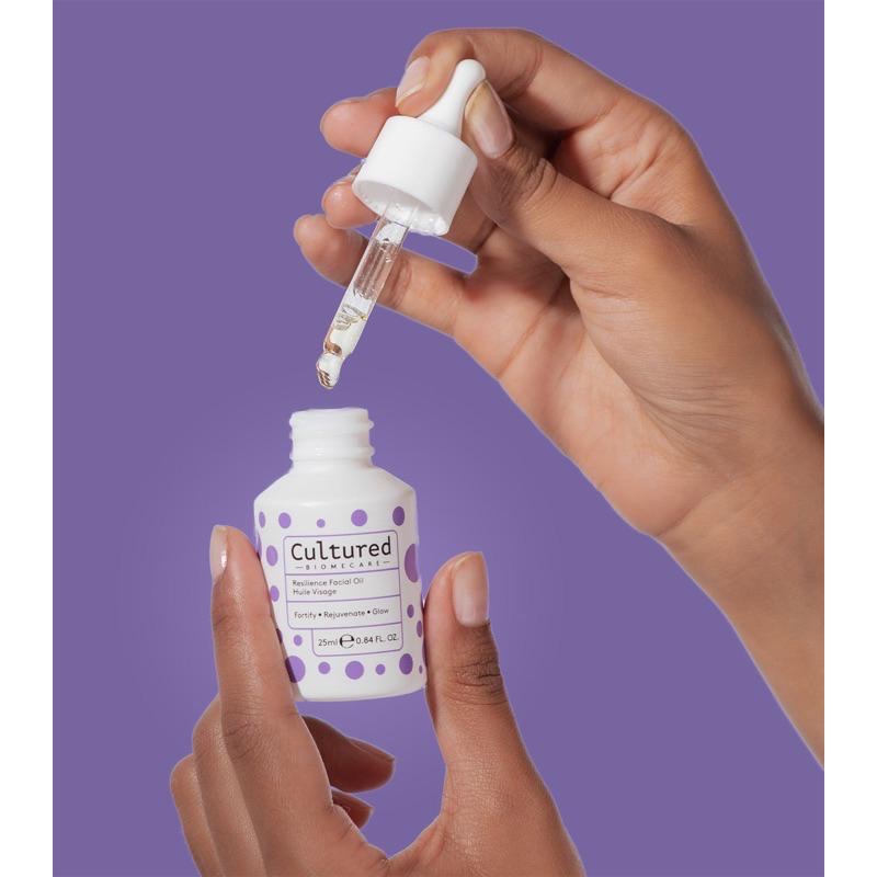現貨英國Cultured Biomecare RESILIENCE彈力修復油修護油抗老緊緻臉部保養油25ml精華油護理油-細節圖3