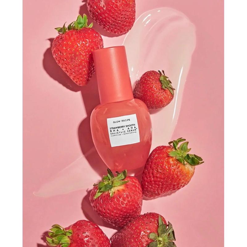 英國代購現貨Glow Recipe Strawberry Smooth BHA+AHA 草莓水楊酸精華 30ml-細節圖3
