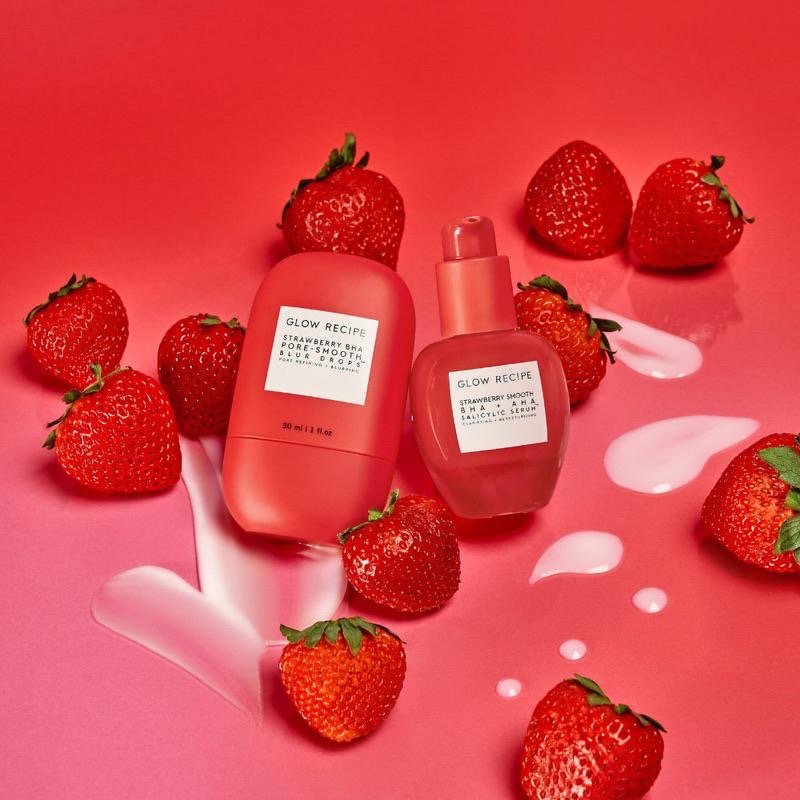 英國代購現貨Glow Recipe Strawberry Smooth BHA+AHA 草莓水楊酸精華 30ml-細節圖4
