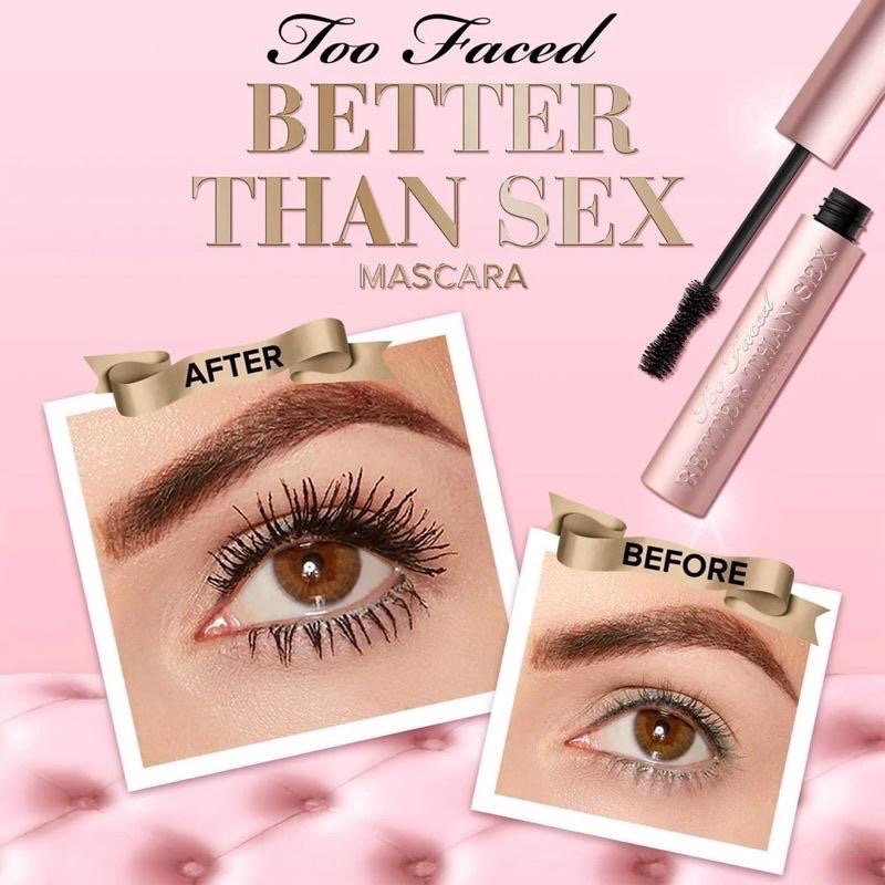 現貨🇺🇸Too Faced 睫毛膏 Better than sex 美國購入正品 聖誕裝飾包裝精巧版 3.9g限量迷你版-細節圖4