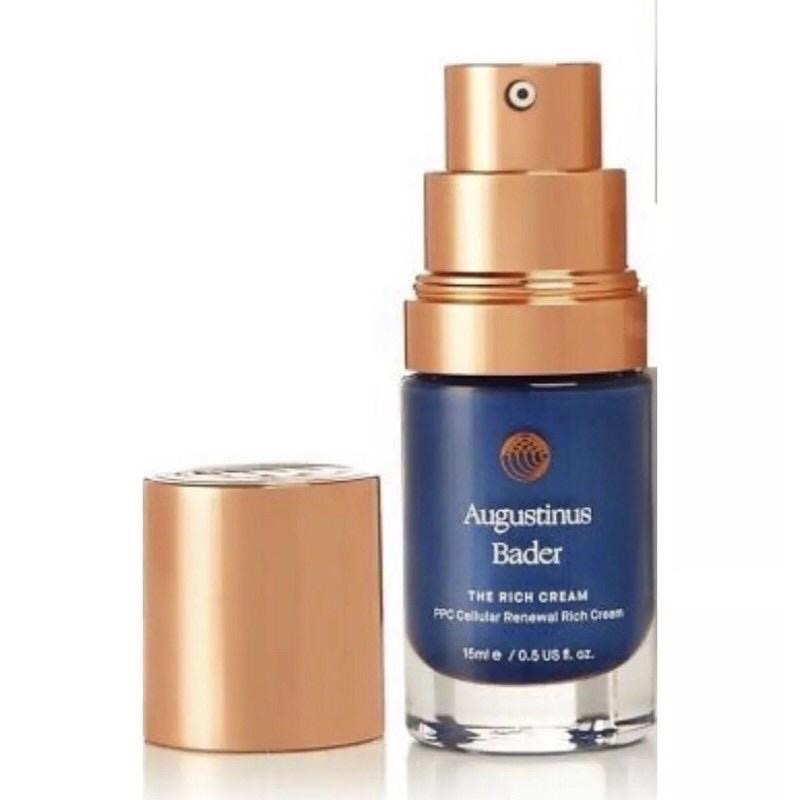 現貨AB藍霜AUGUSTINUS BADER The Rich Cream全能賦活豐潤乳霜15ml修護精華油-細節圖3