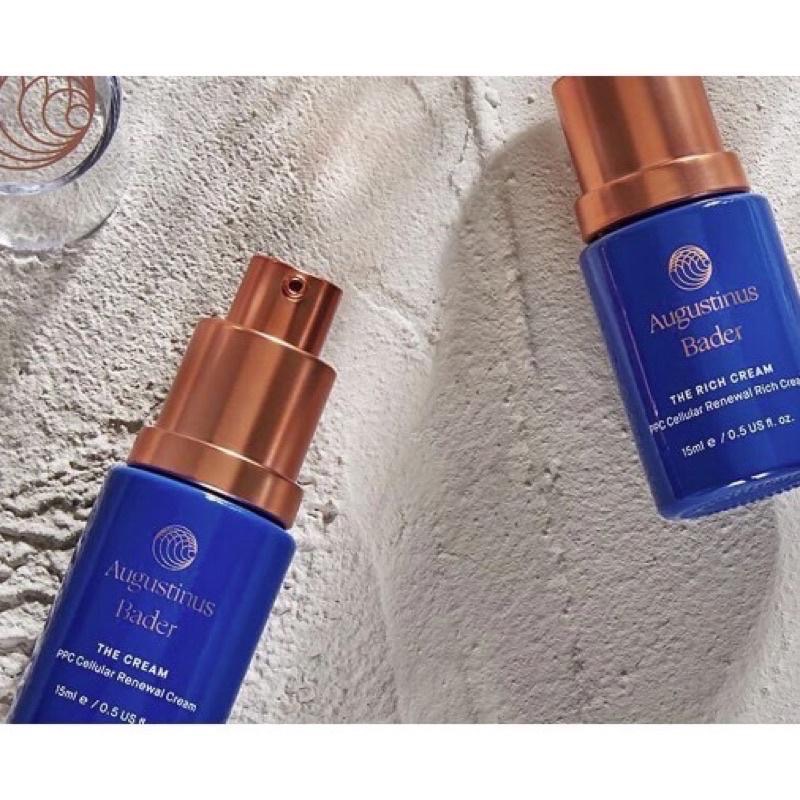 現貨AB藍霜AUGUSTINUS BADER The Rich Cream全能賦活豐潤乳霜15ml修護精華油-細節圖5