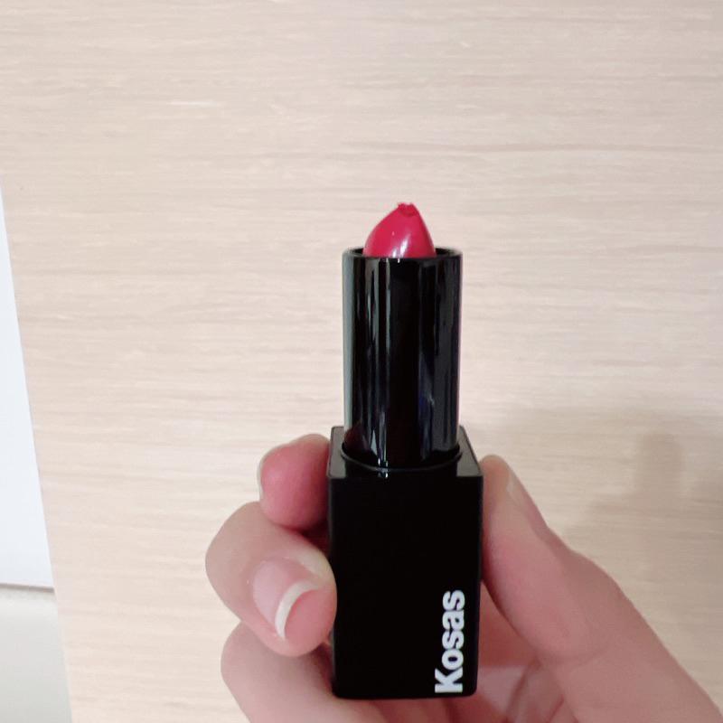 現貨Kosas Weightless Lipstick Buttery Lip Color唇膏口紅正紅色Electra-細節圖6