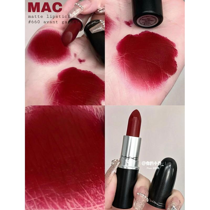 現貨MAC子彈唇膏口紅707 ruby woo devoted to chili avant garnet 660-細節圖7