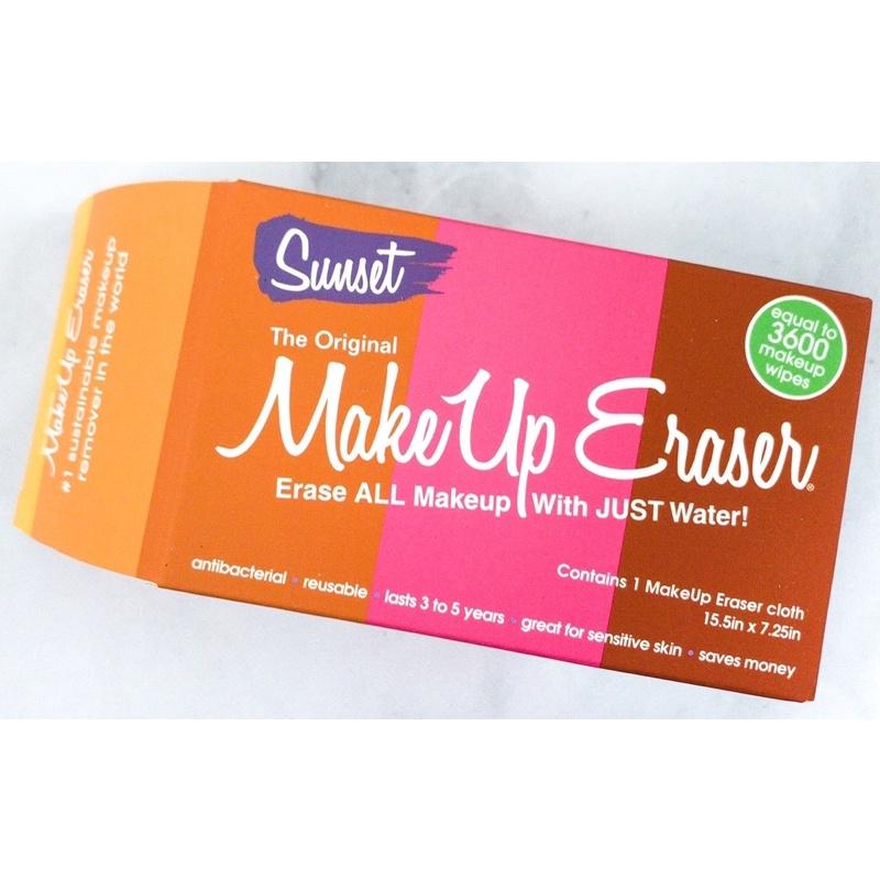 現貨在台 限量MakeUp Eraser 原創魔法卸妝巾經典款sunset特別款卸妝毛巾 卸妝神器 純淨白-細節圖2