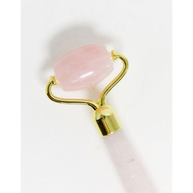現貨 英國Psychic Sisters Rose Quartz rollers玫瑰水晶粉晶石英面部臉部按摩滾輪儀-細節圖2